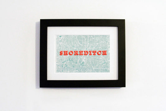 Planet Patrol - Map of Shoreditch