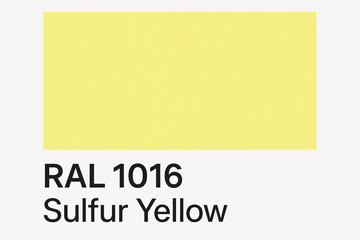 RAL 1016 Sulfur Yellow - 400ml Aerosol Spray Paint Any Finish