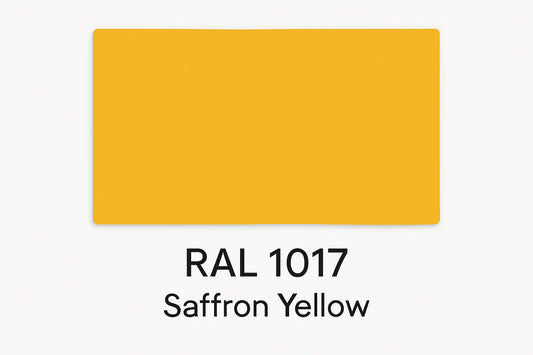 RAL 1017 Saffron Yellow - 400ml Aerosol Spray Paint Any Finish