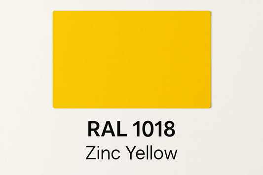 RAL 1018 Zinc Yellow  - 400ml Aerosol Spray Paint Any Finish