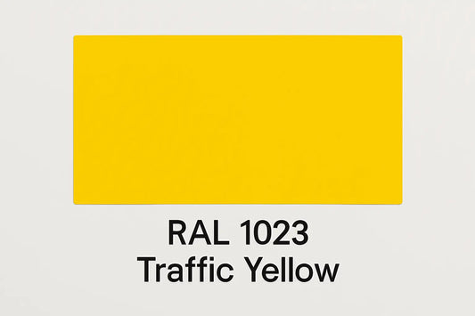 RAL 1023 Traffic Yellow - 400ml Aerosol Spray Paint Any Finish