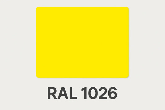 RAL 1026 Luminous Yellow - 400ml Aerosol Spray Paint Any Finish