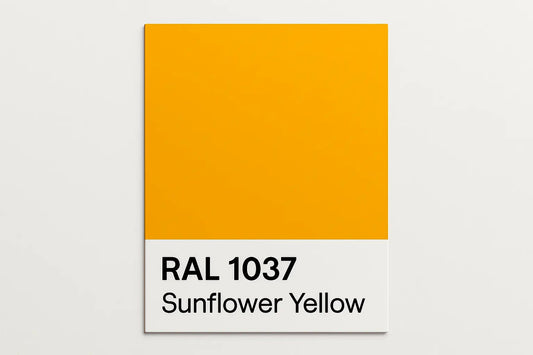 RAL 1037 Sunflower Yellow - 400ml Aerosol Spray Paint Any Finish
