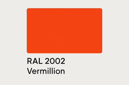 RAL 2002 Vermillion - 400ml Aerosol Spray Paint Any Finish