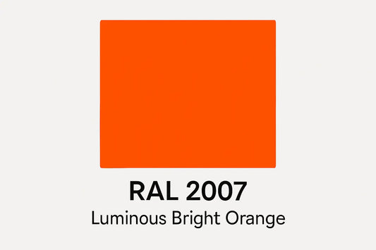 RAL 2007 Luminous Bright Orange - 400ml Aerosol Spray Paint Any Finish