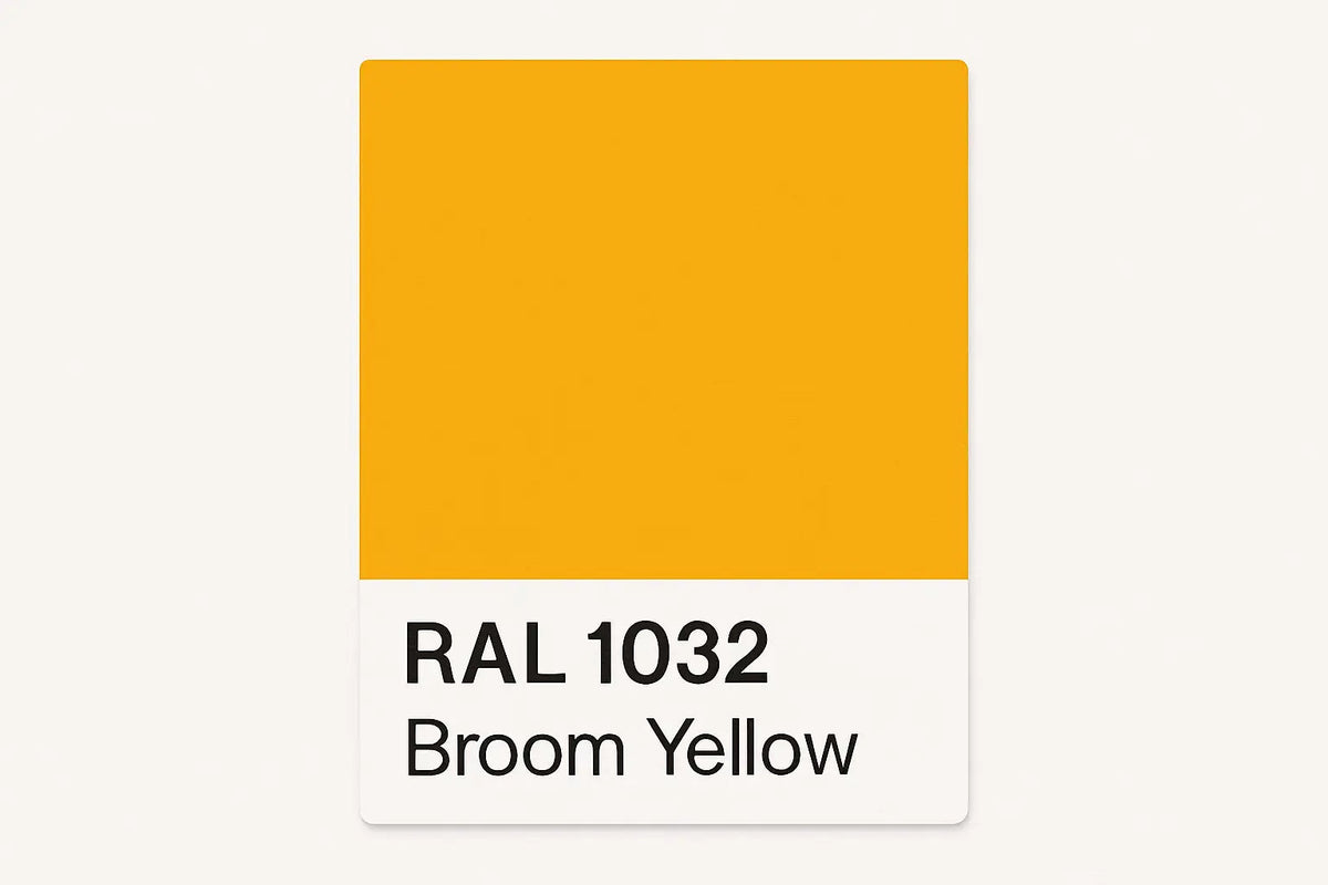RAL 1032 Broom Yellow - 400ml Aerosol Spray Paint Any Finish