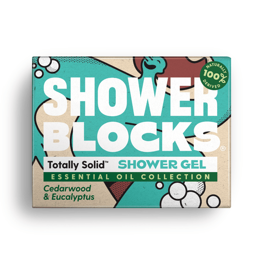 Shower Block – Essential Oil Collection – Cedarwood & Eucalyptus 100g