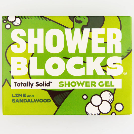 Shower Blocks – Lime & Sandalwood 100g