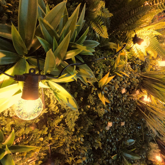 52M / 170FT Super Festoon Warm White Outdoor Plug-in Connectable LED String Lights