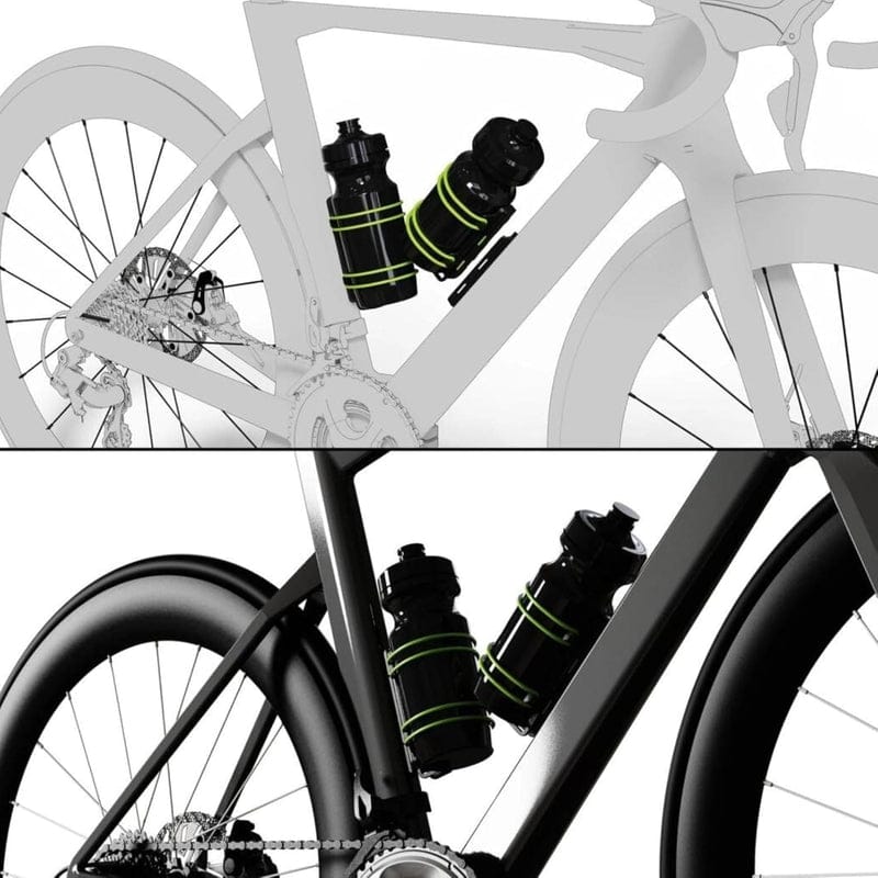 Universal Quick Release Bike Water Bottle Holder (bottle not included)