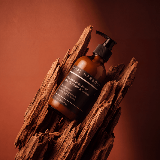 Silk Skin Body Serum - Woody Amber & Leather 270ml