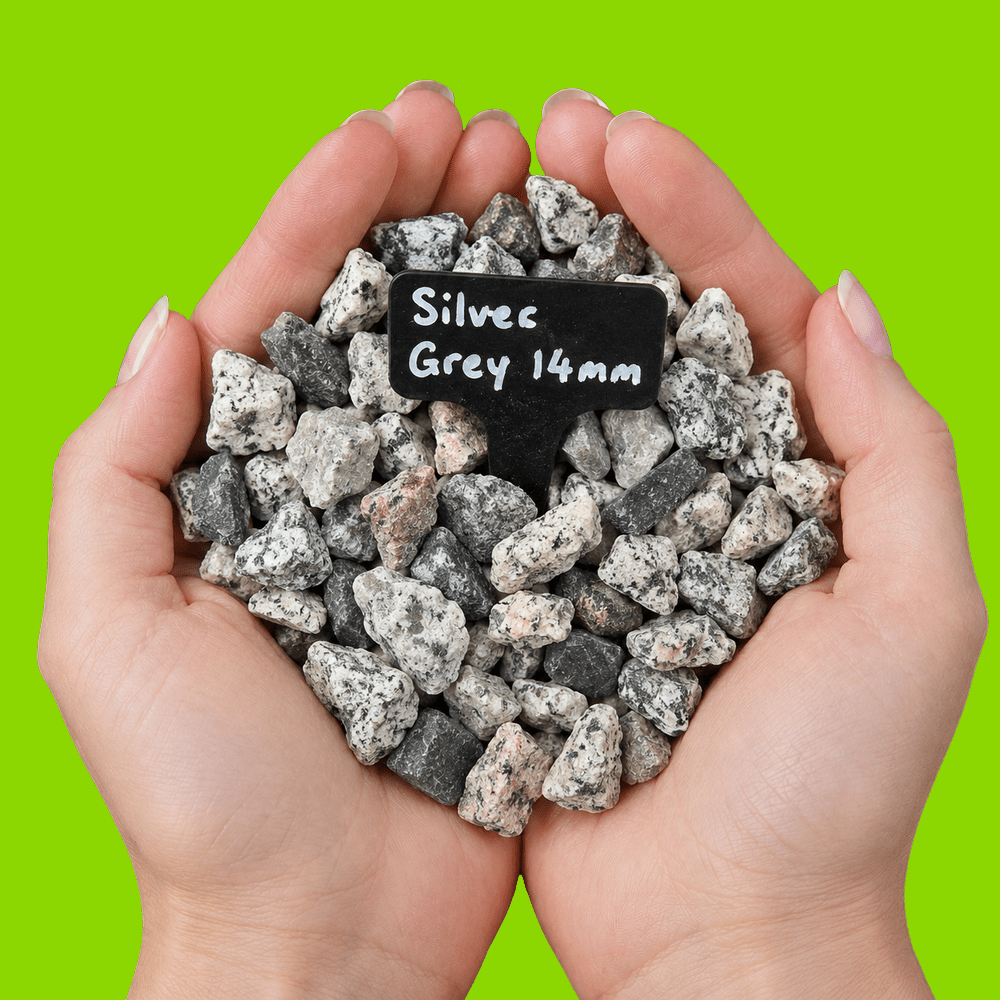 Silver Grey Granite Gravel Chippings