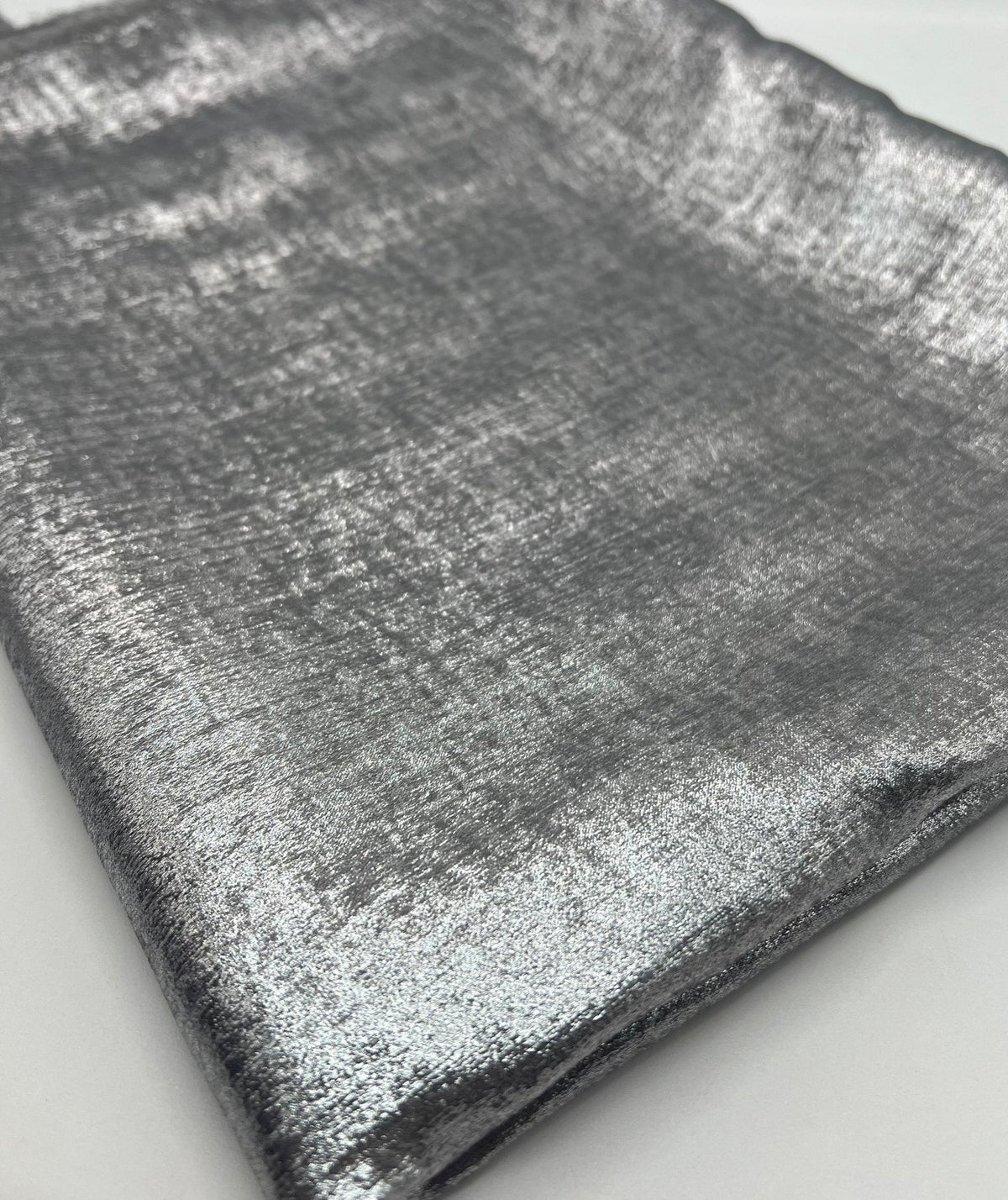 Silver Shimmer Lightweight Non Stretch Fabric