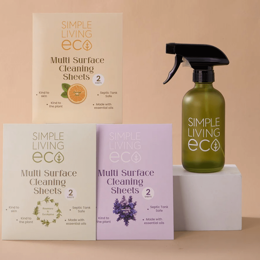 Simple Living Eco Ultimate Cleaning & Laundry Starter Kit Bundle