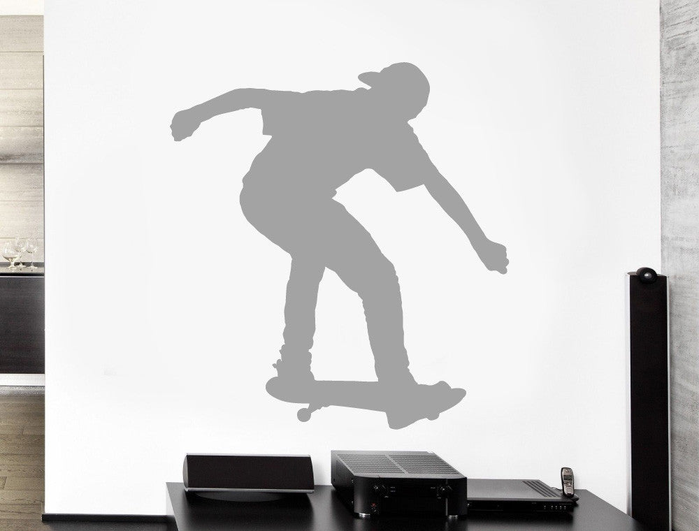 Skater Wall Sticker | Skateboard Wall Art