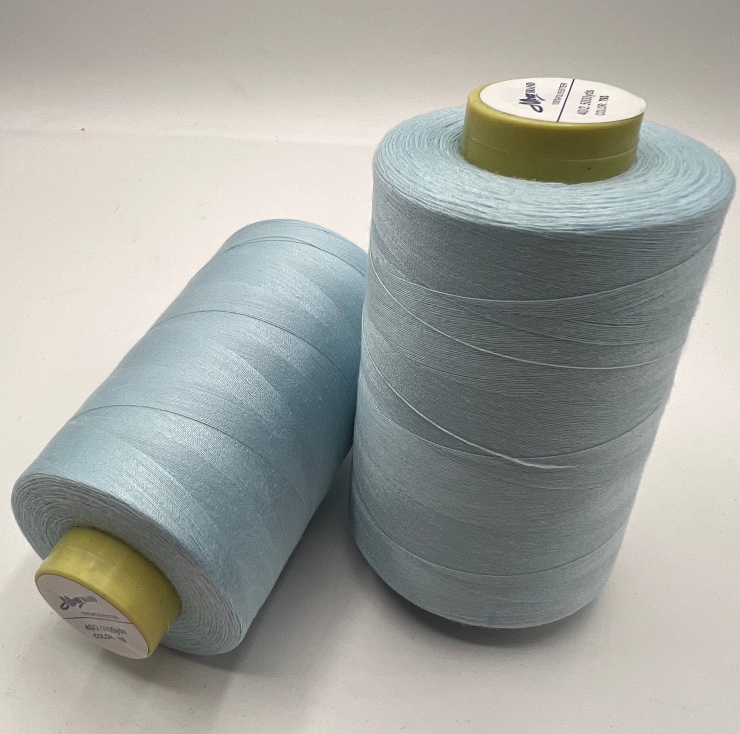 Sky Blue Sewing Thread Spun Polyester 120's Overlocking 5000 Yards