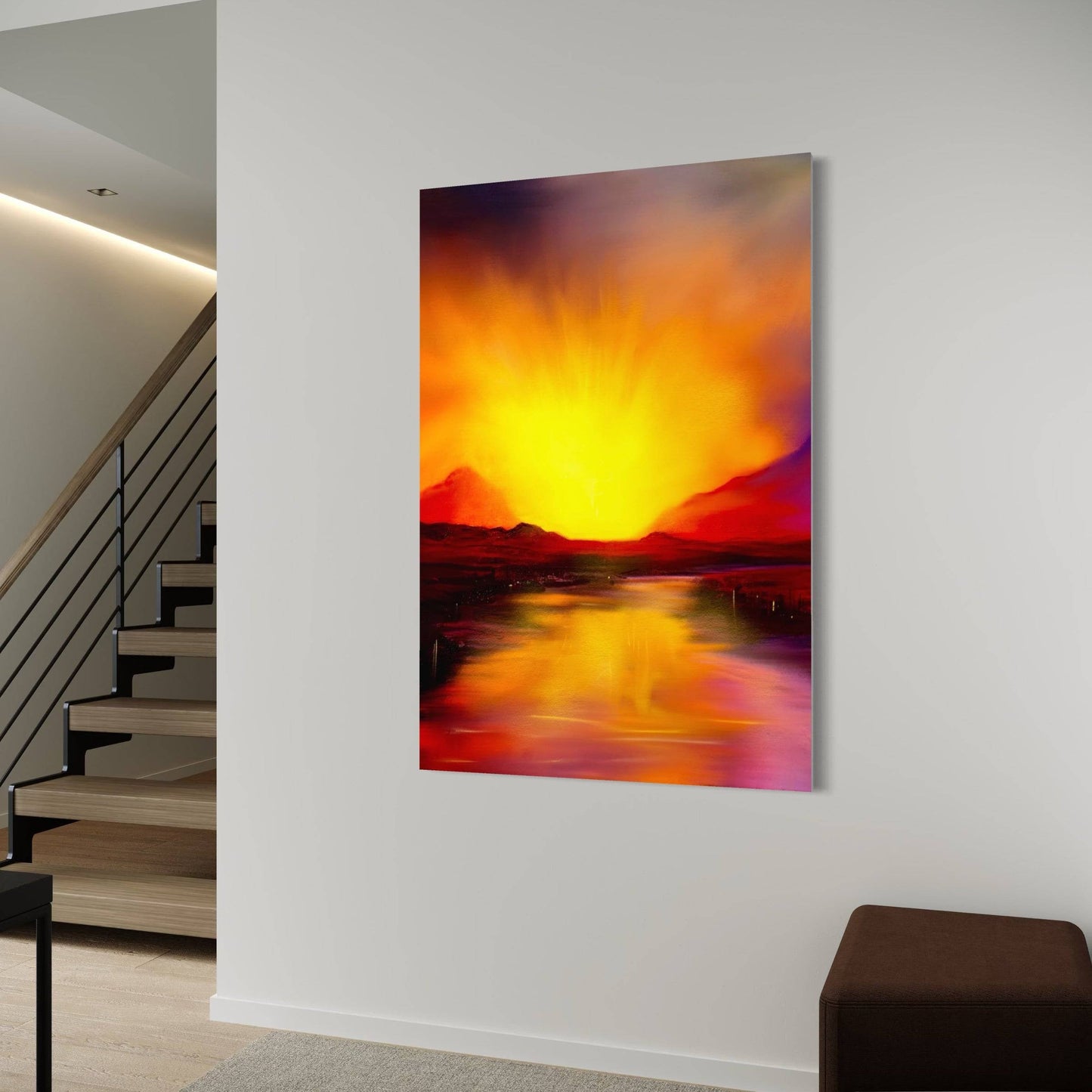 Skye Sunset | Statement Interior Wall Art from Scotland