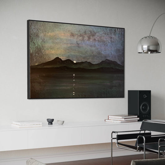 The Sleeping Warrior Moonlight Arran | Statement Interior Wall Art from Scotland