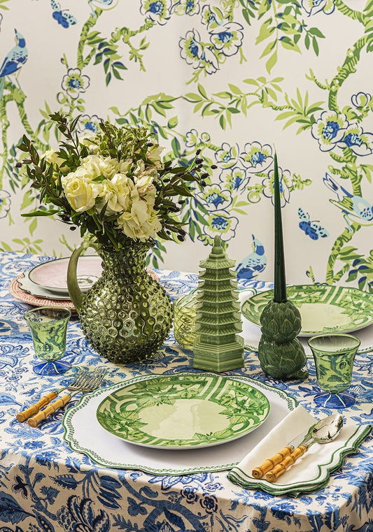 Smart Green Trim Placemats - Set of 4