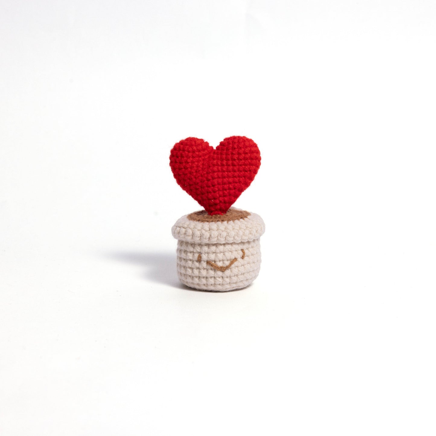 Cozy Heart Roses Table-top Plant