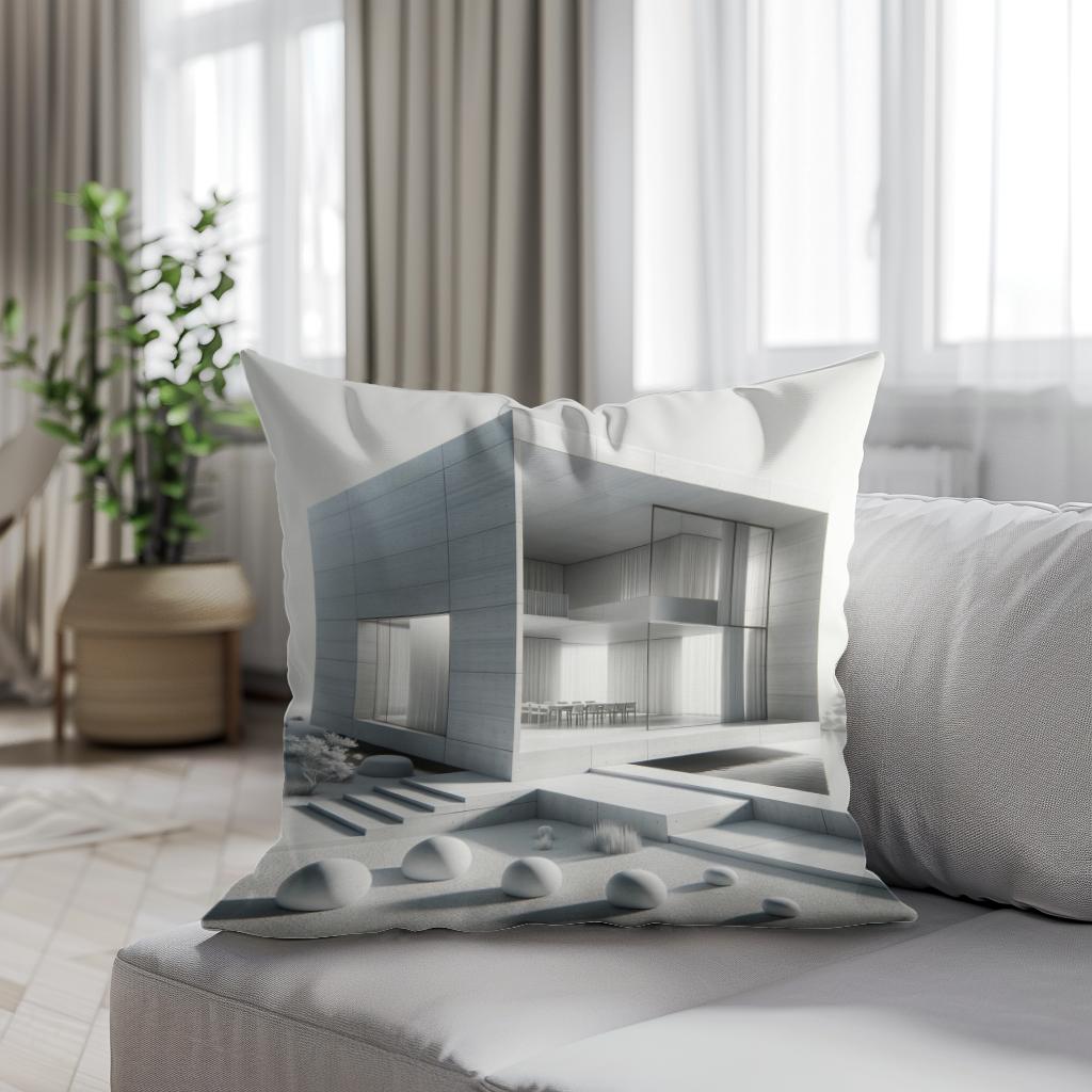 Zen Clarity Cotton Cushion
