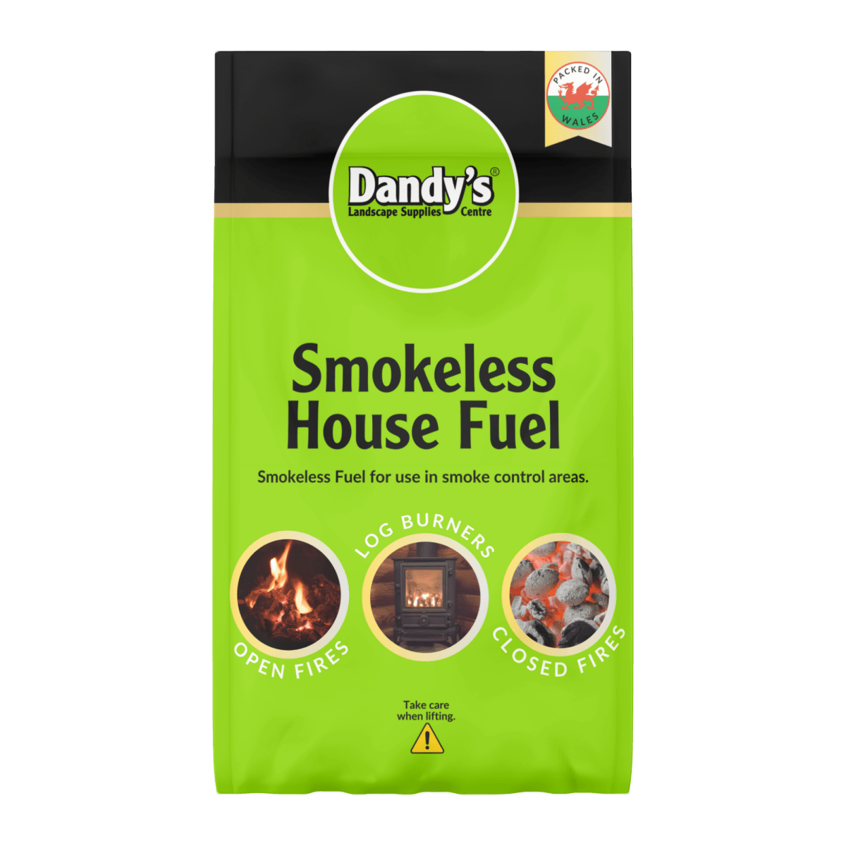 Smokeless Ovals House Fuel Handy Bags