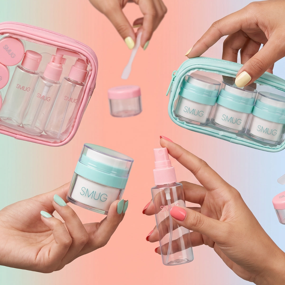 Travel Spray Bottle Set - Mint Green