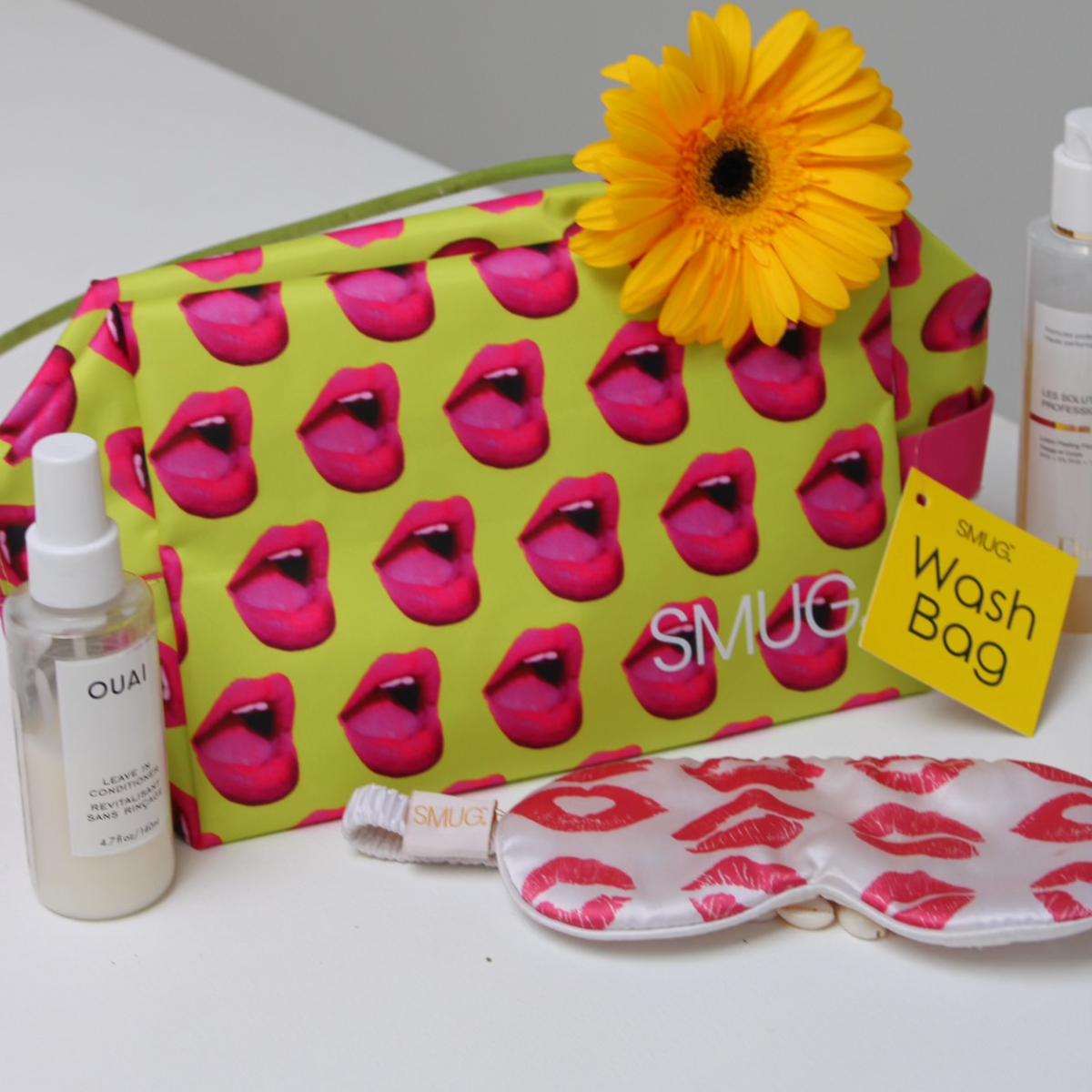 Wash Bag - Mouth Print