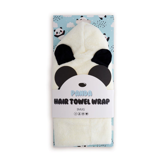 Novelty Hair Towel Wrap, Panda