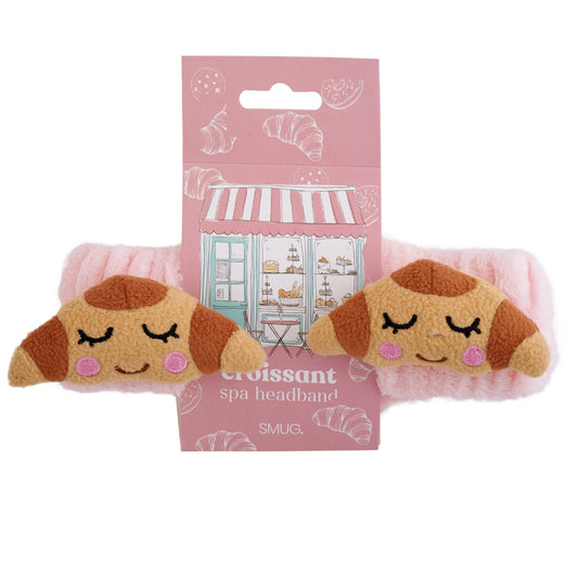 Novelty Spa Headband - Croissant