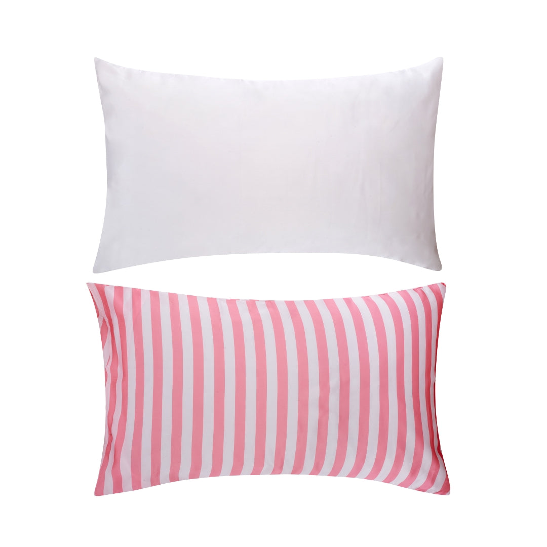 Soft Satin Pillowcase Set, Candy Shop