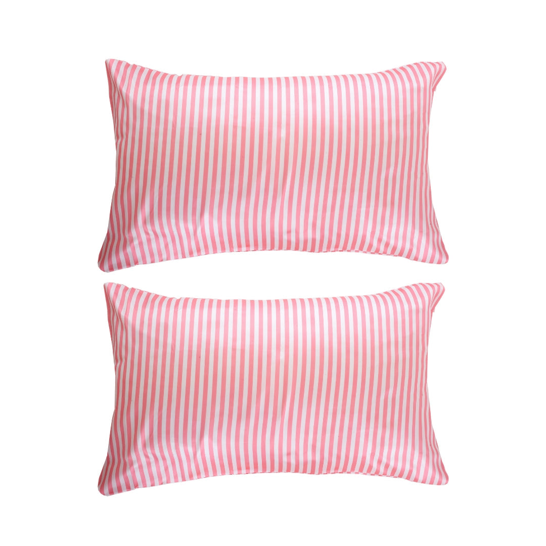 Soft Satin Pillowcase Set, Candy Shop