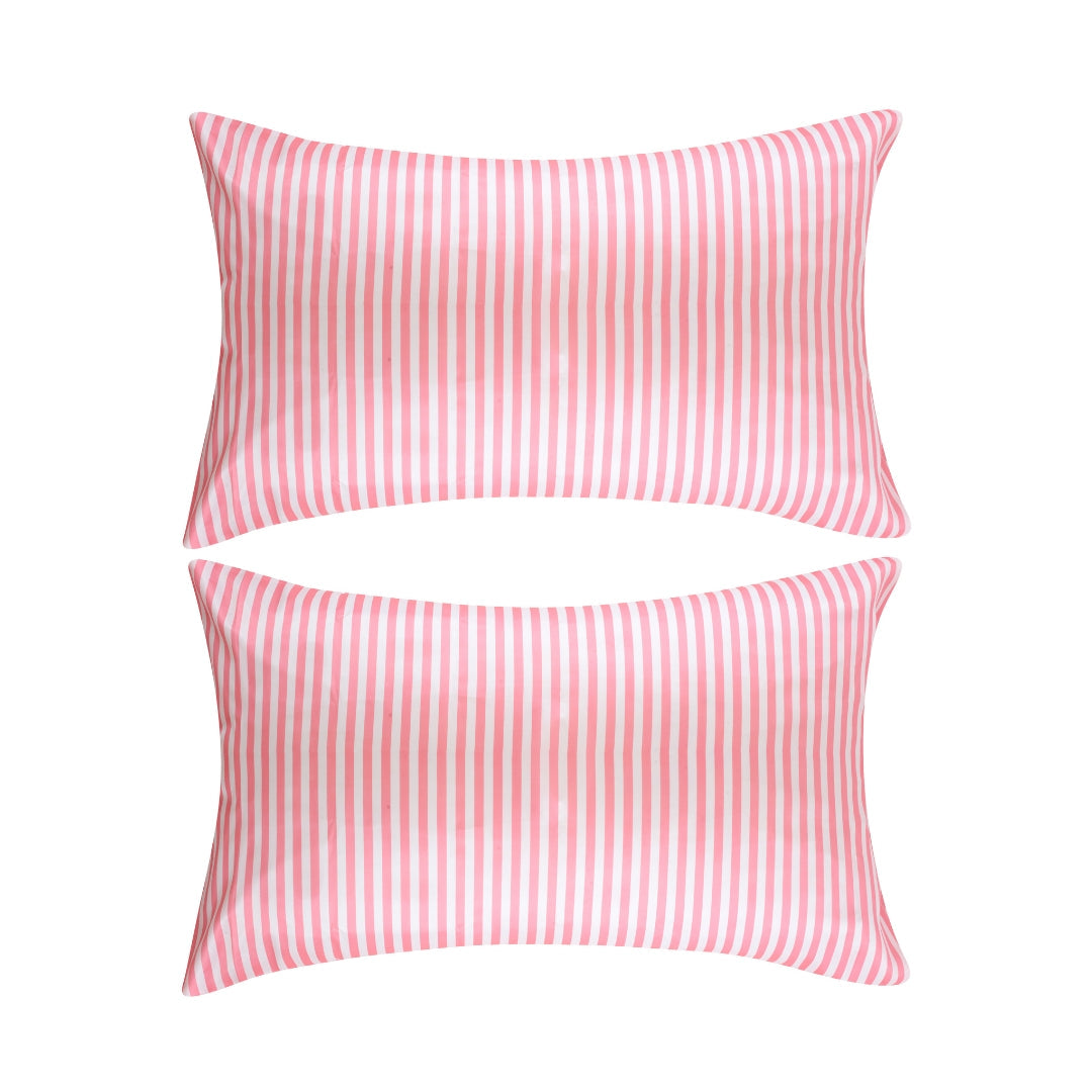 Soft Satin Pillowcase Set, Candy Shop