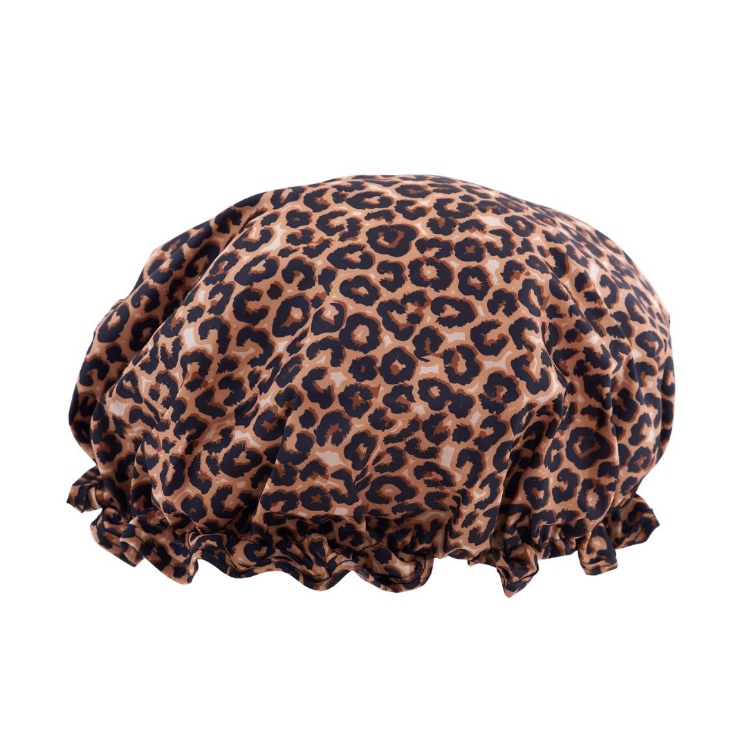Shower Cap - Leopard Print