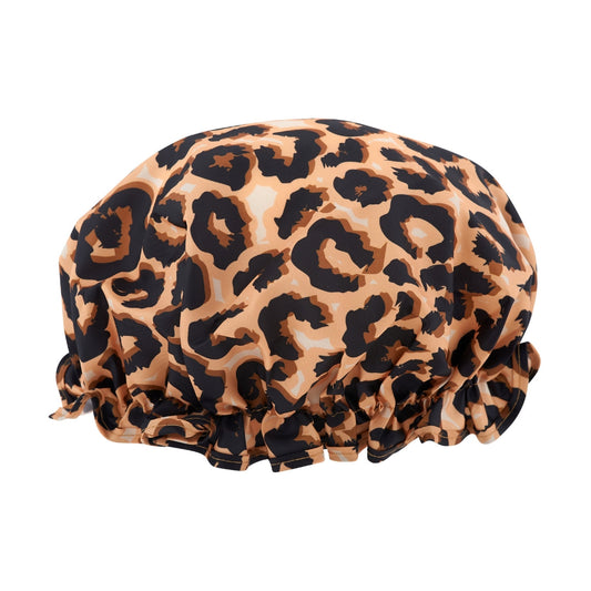 Shower Cap - Leopard Print