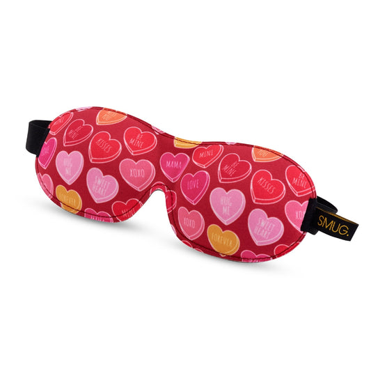 Contoured 3D Blackout Sleep Mask – Heart Sweets