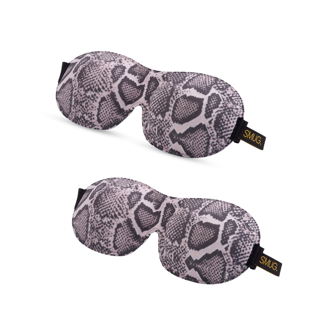 Contoured Sleep Mask Twin Pack Sets - Various Designs