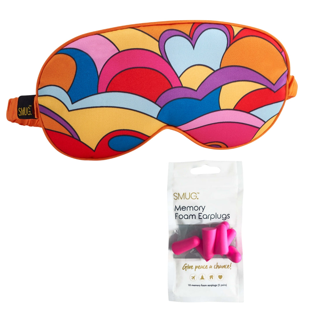 Satin Sleep Mask - Lucy in the Sky Print