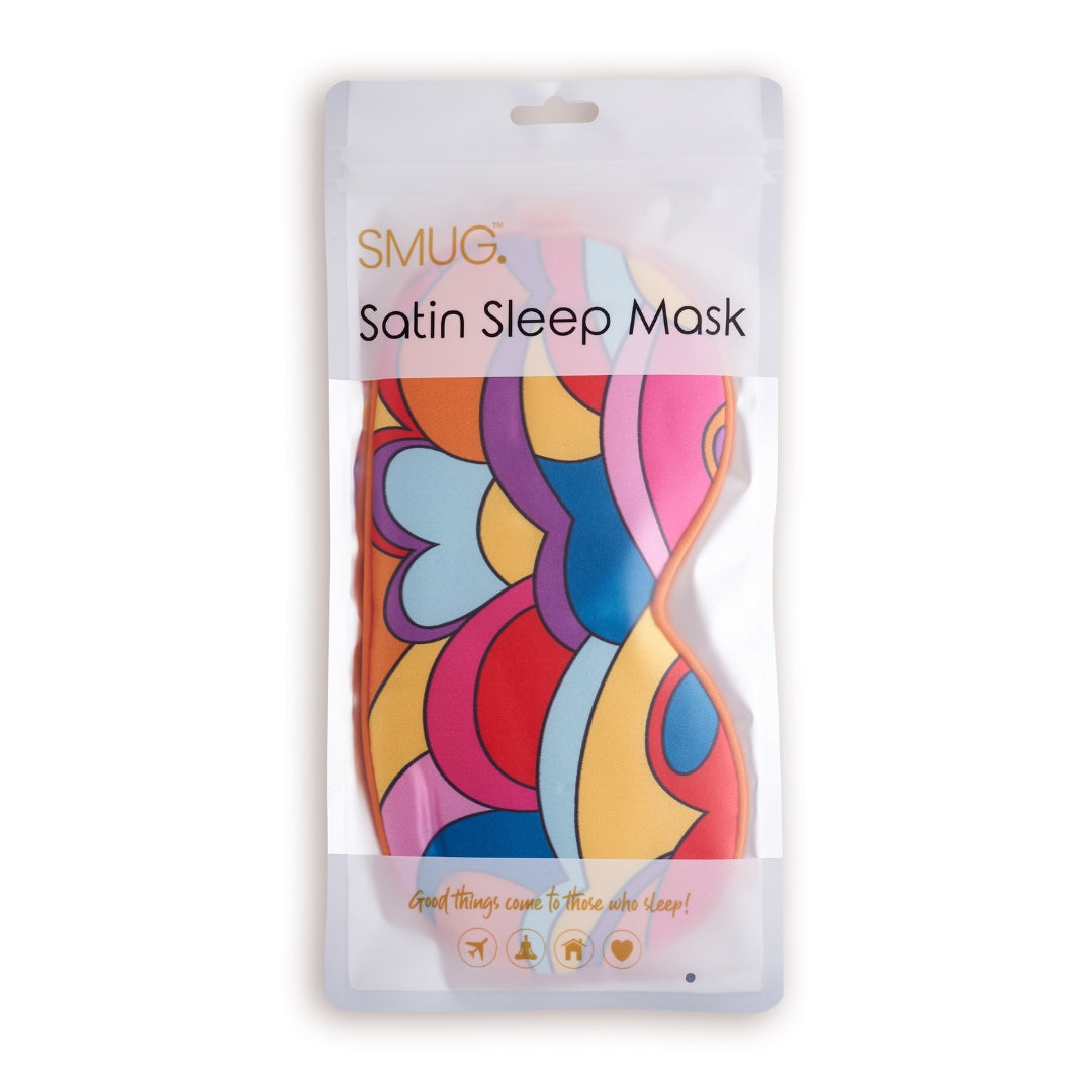 Satin Sleep Mask - Lucy in the Sky Print