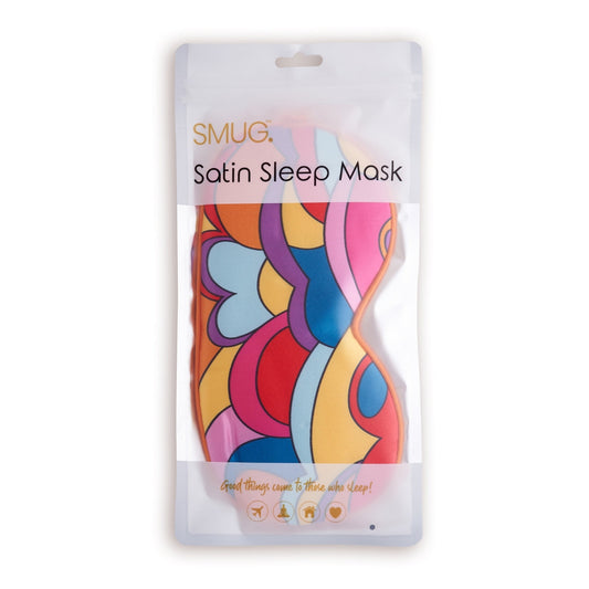 Satin Sleep Mask - Lucy in the Sky Print