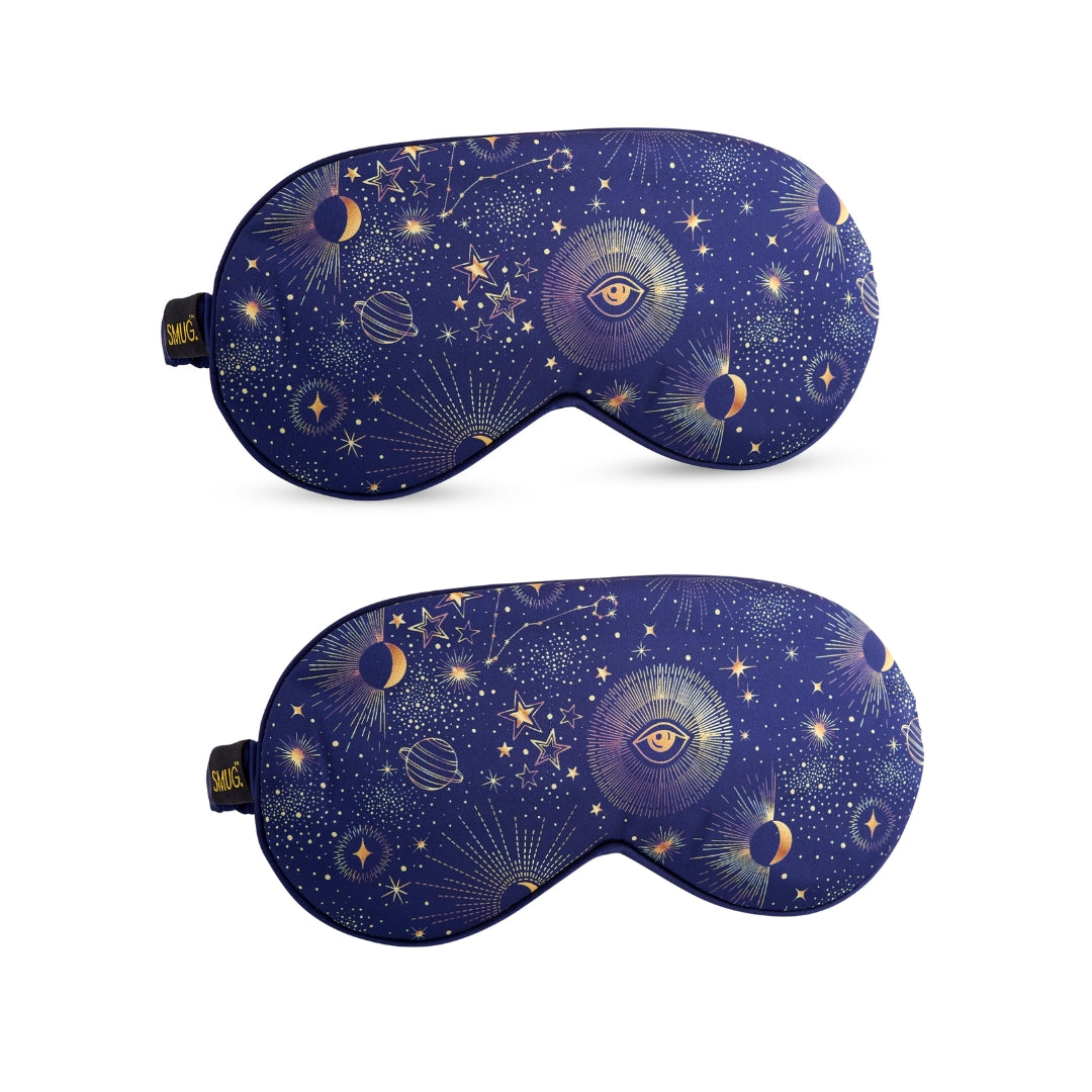 Satin Sleep Mask Twin Pack Sets - Various Designs