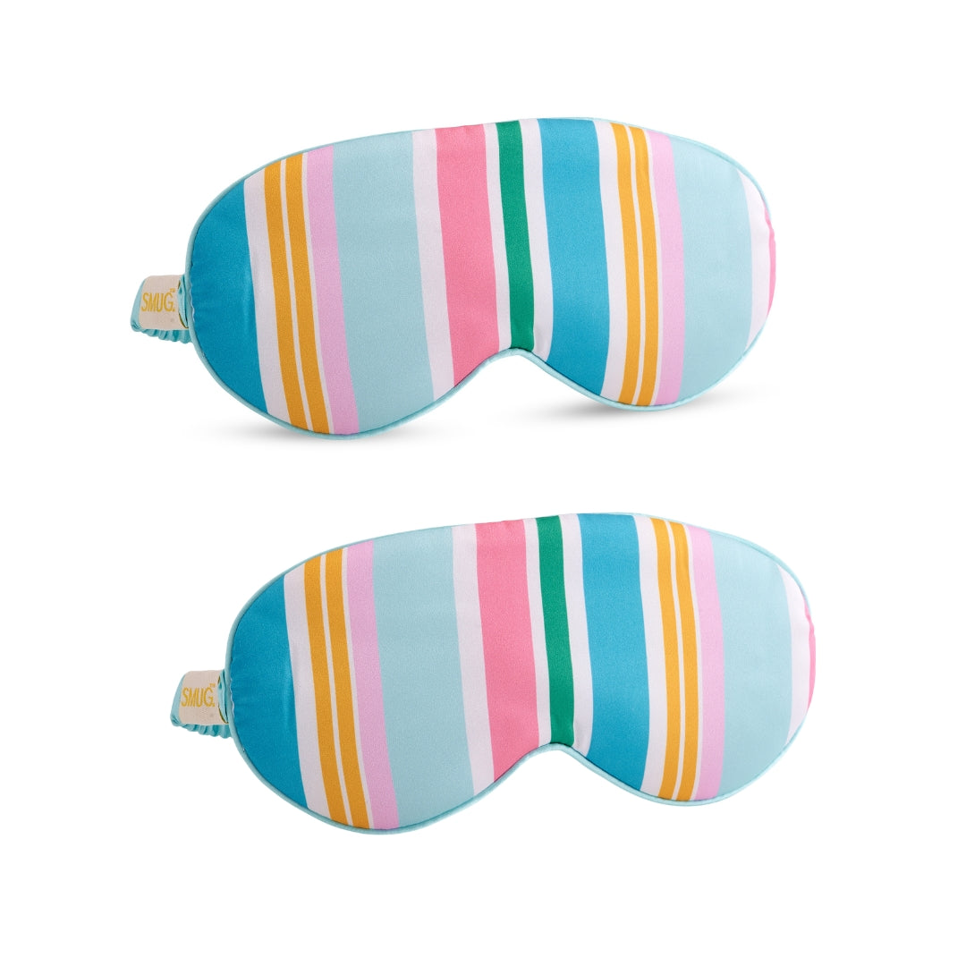 Satin Sleep Mask Twin Pack Sets - Various Designs