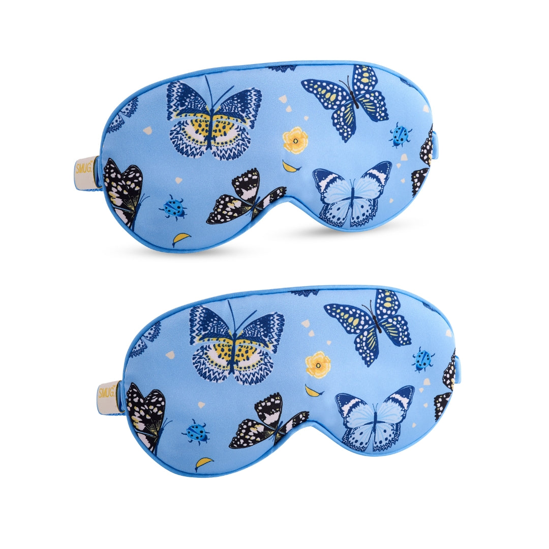 Satin Sleep Mask Twin Pack Sets - Various Designs