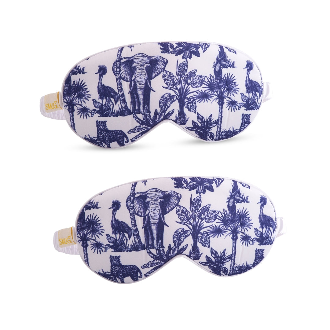 Satin Sleep Mask Twin Pack Sets - Various Designs