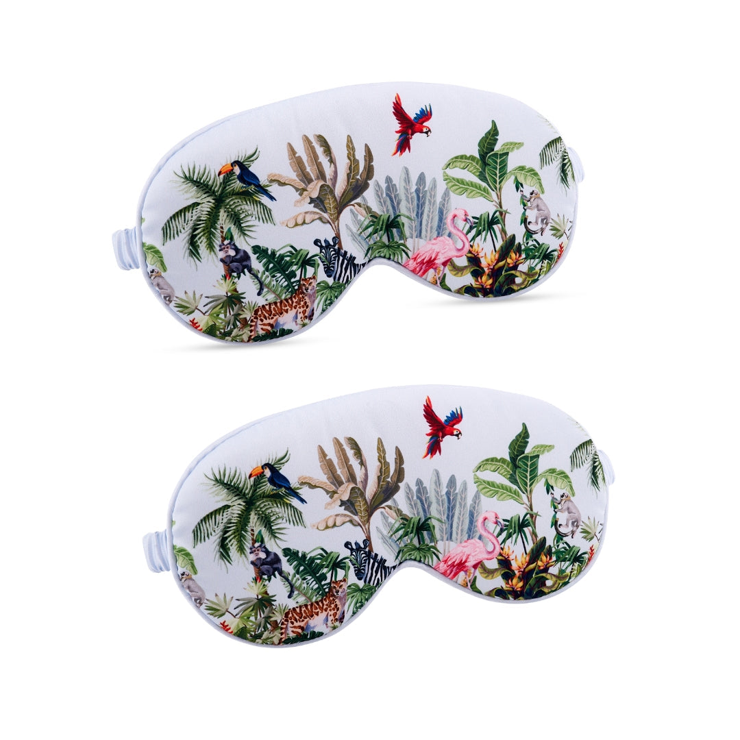Satin Sleep Mask Twin Pack Sets - Various Designs