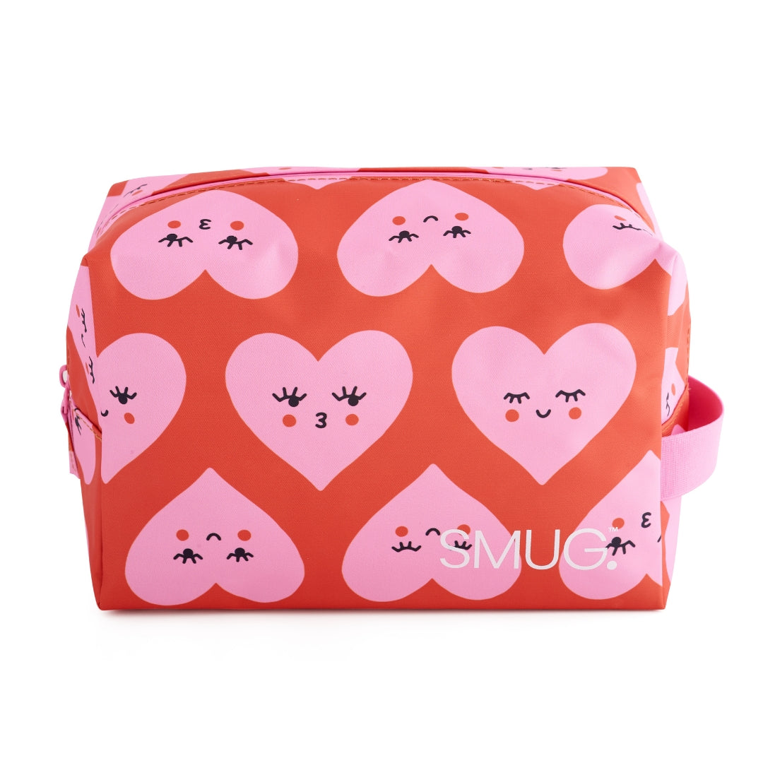 Wash Bag - Hearts Print