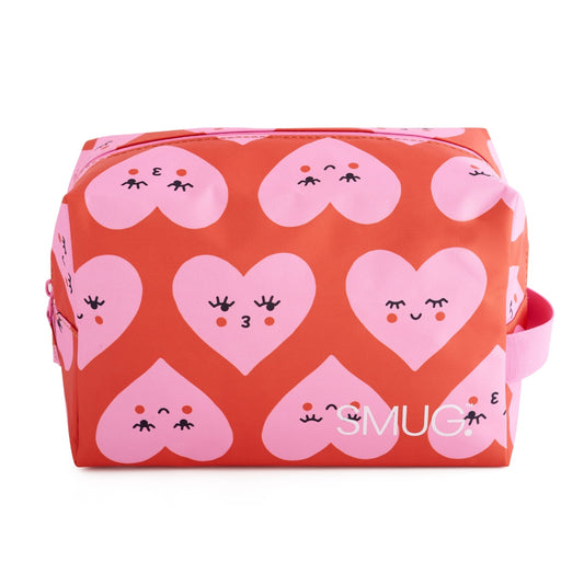 Wash Bag - Hearts Print