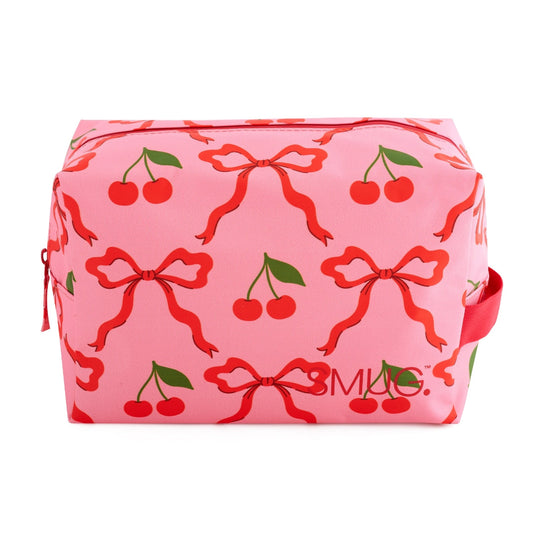 Wash Bag - Red Cherries Print
