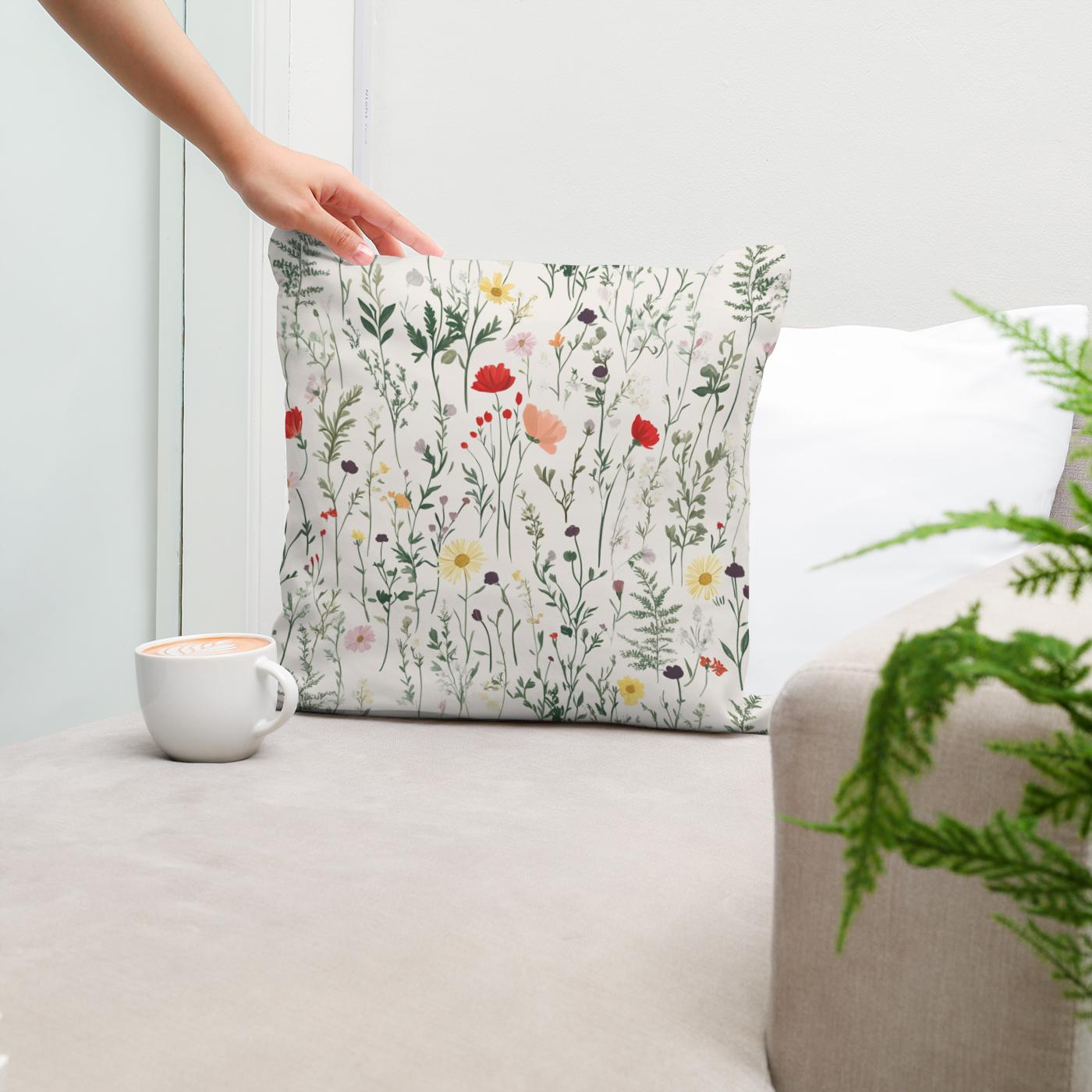 Blooming Haven Cotton Cushion