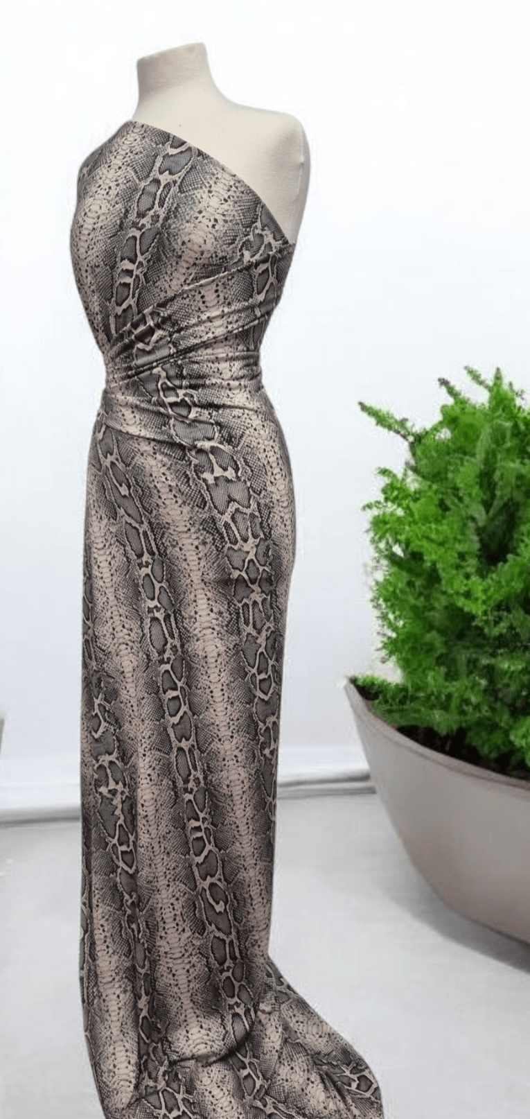 Snake Skin ITY Fabric